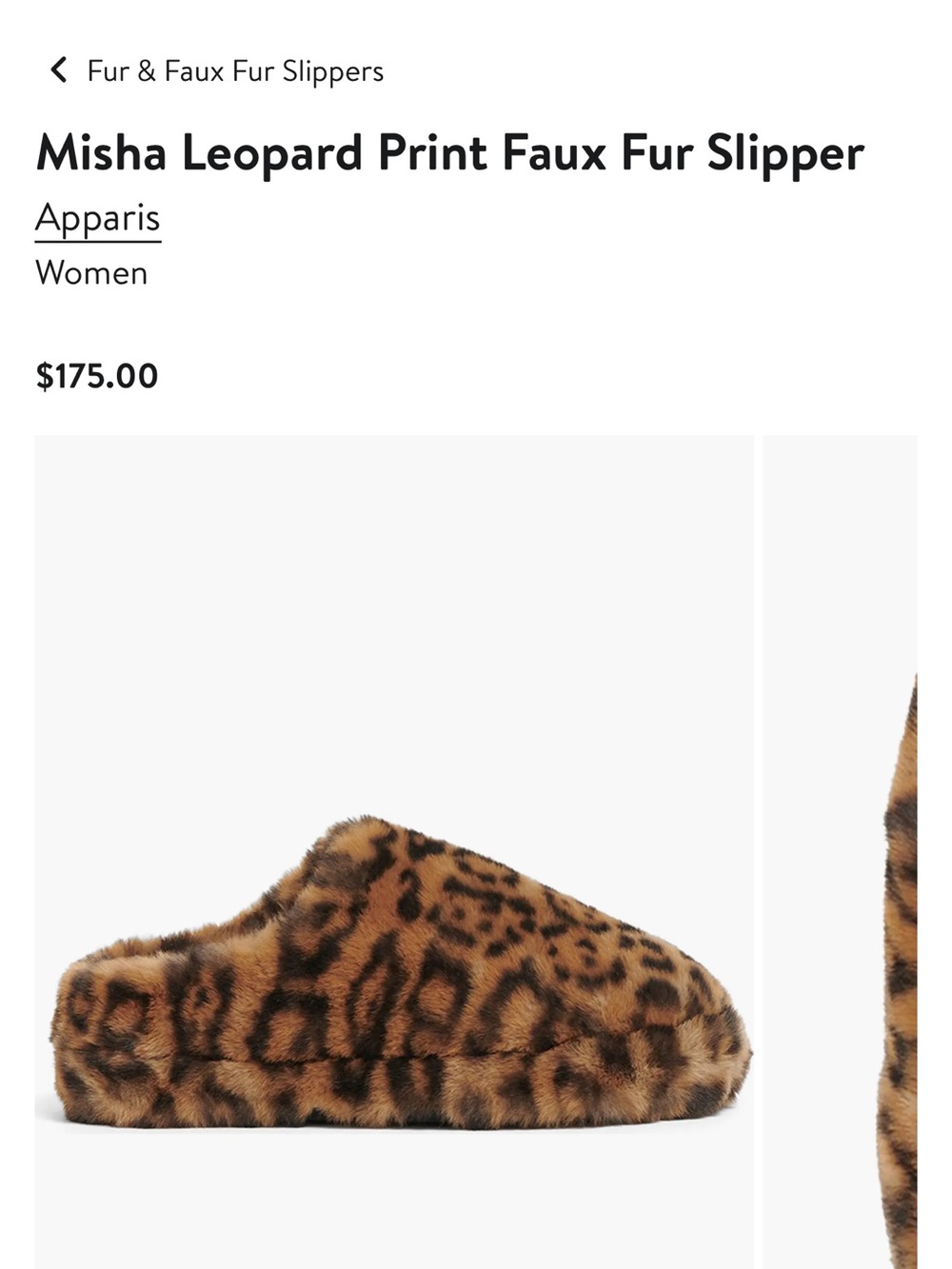 BRAND NEW APPARIS SLIPPERS